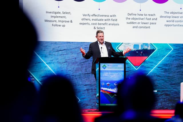 Digital transformation professionals in shipping industry